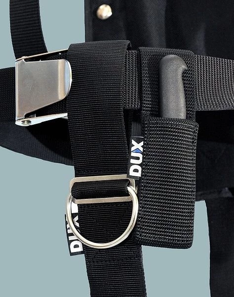 Kompletný popruhový systém na backplate DUX