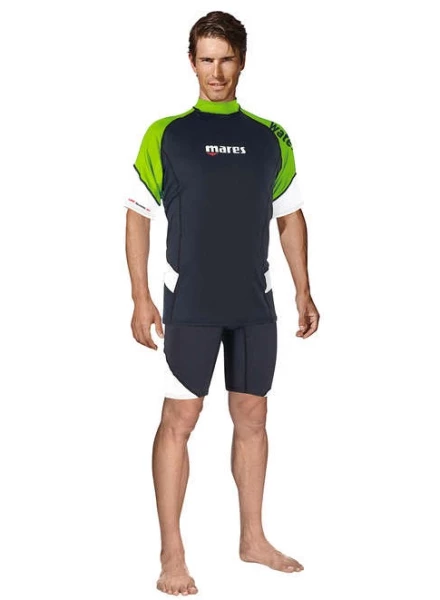 Pánske tričko RASH GUARD VOĽNÝ KRÁTKY RUKÁV