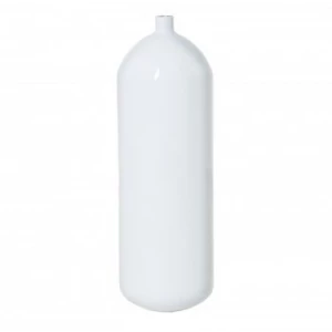 Fľaša oceľová 12l 230 Bar 204 mm - kovexná