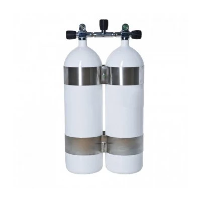 Potápačské dvojča 2 x 10L na 230 bar