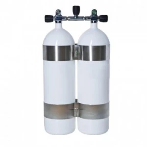 Potápačské dvojča 2 x 10L na 230 bar
