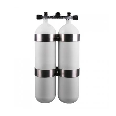 Potápačské dvojča 2 x 12L na 232 bar