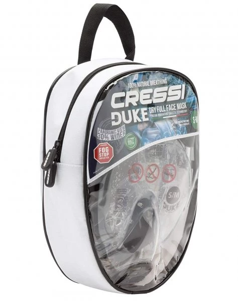 Celotvárová šnorchlovacia maska DUKE vo veľkosti S/M
