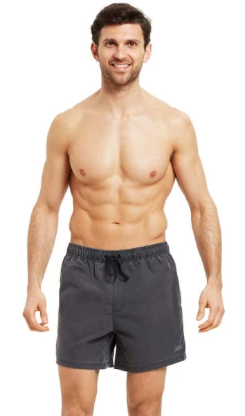 Plavecké šortky - Mosman Washed 15 Inch Shorts - Charcoal