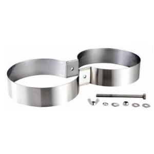 Skruže TECH TANK BANDS INOX 60 mm 10/12 L, priemer 171 mm