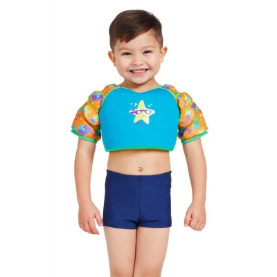 Plavecká vesta s rukávmi - SUPER STAR WATER WINGS VEST