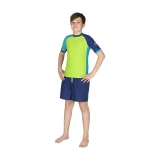 Chlapčenské tričko SEASIDE RASHGUARD SHIELD JUNIOR krátky rukáv