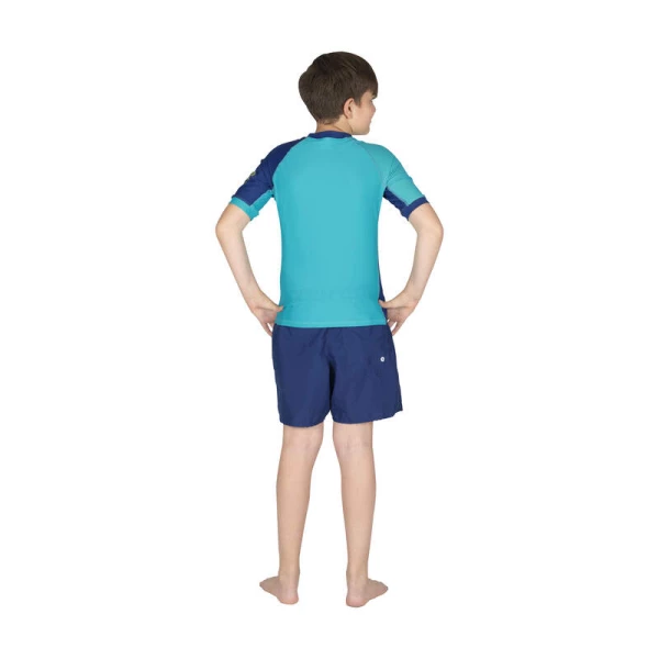 Chlapčenské tričko SEASIDE RASHGUARD SHIELD JUNIOR krátky rukáv