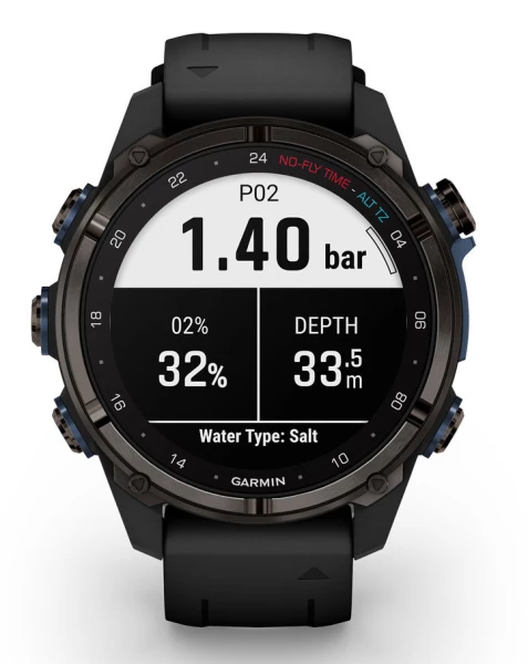 Potápačské hodinky Descent Mk3i - 43 mm, Carbon Gray Titanium DLC/Black Band