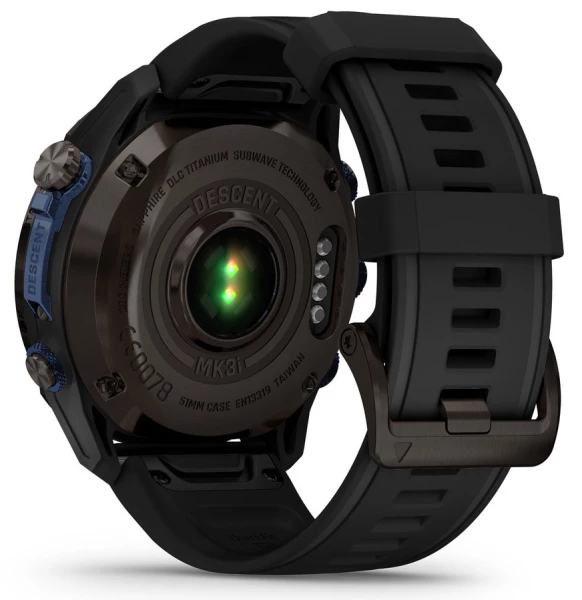 Potápačské hodinky Descent Mk3i - 51 mm, Carbon Gray Titanium DLC/Black Band
