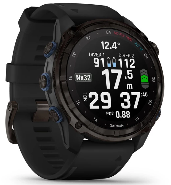 Potápačské hodinky Descent Mk3i - 51 mm, Carbon Gray Titanium DLC/Black Band