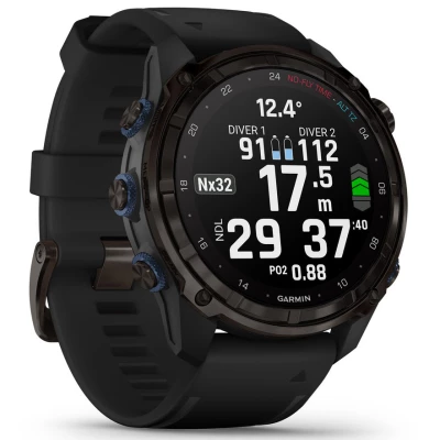 Potápačské hodinky Descent Mk3i - 51 mm, Carbon Gray Titanium DLC/Black Band