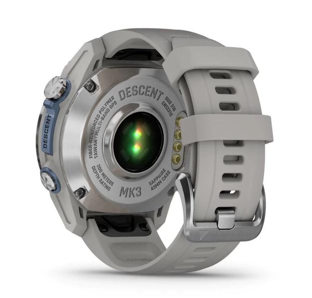 Potápačské hodinky Descent Mk3 - 43 mm, Silver/Fog Gray