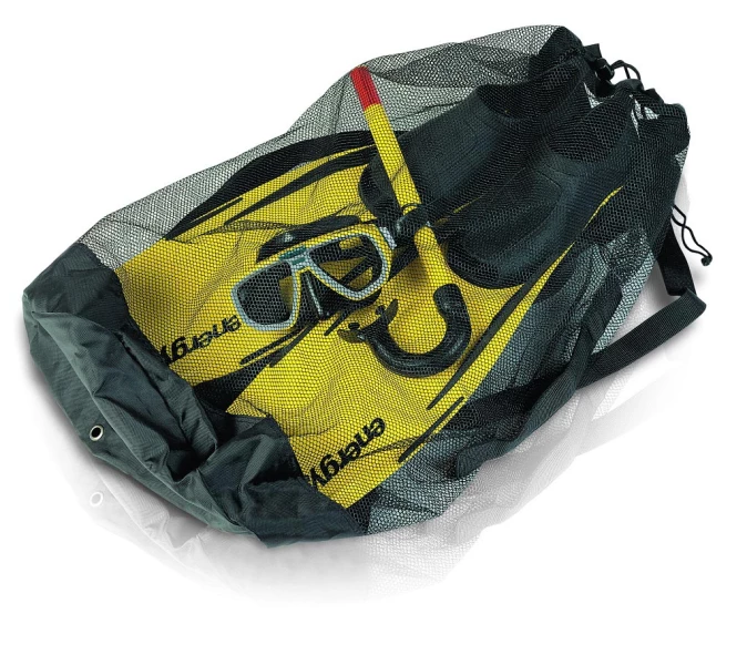 Taška -  MESH BAG na šnorchlovanie