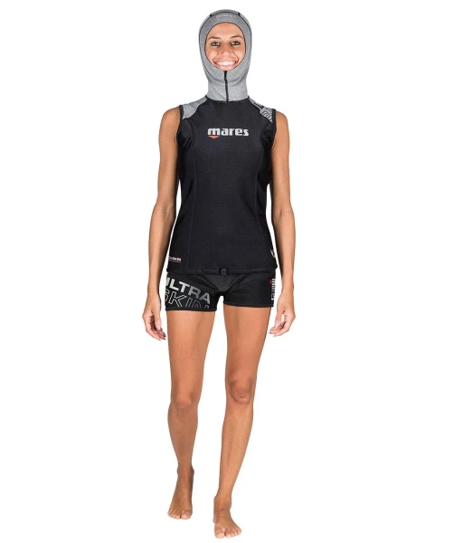 Tričko bez rukávov s kuklou ULTRASKIN She Dives