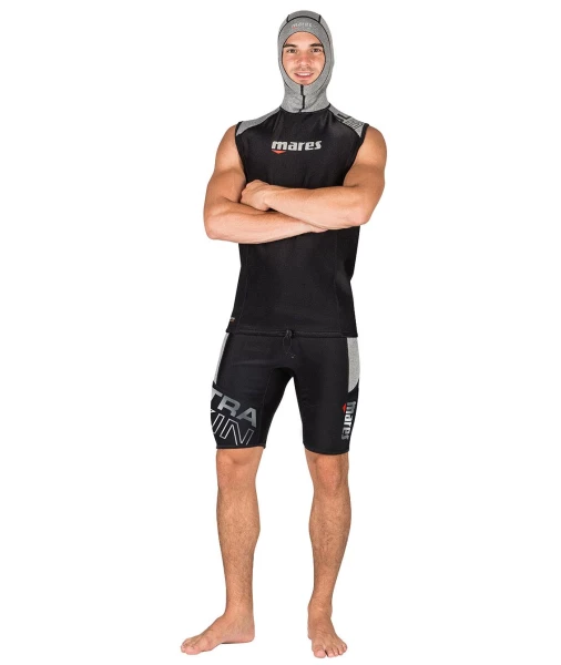 Tričko bez rukávov ULTRASKIN s kuklou