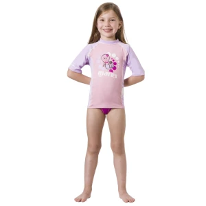 Tričko RASH GUARD DETSKÝ KRÁTKY RUKÁV DIEVČA