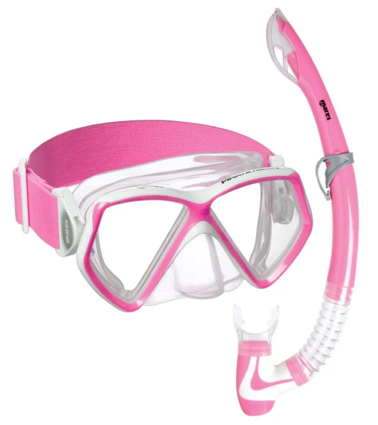 Juniorský šnorchlovací set PIRATE Junior Neon (od 8 do 14 rokov)