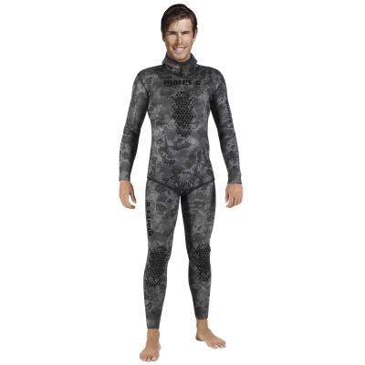 Oblek na spearfishing EXPLORER CAMO BLACK 50 (Open Cell)