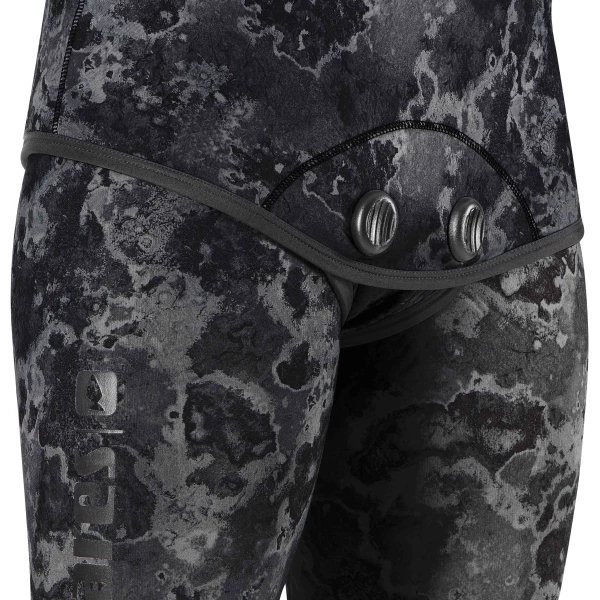 Oblek na spearfishing EXPLORER CAMO BLACK 50 (Open Cell)