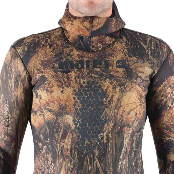 Oblek na spearfishing ILLUSION BROWN 30 (Open Cell)