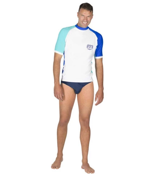 Pánske tričko SEASIDE RASHGUARD SHIELD krátky rukáv