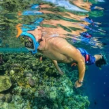 Celotvárová šnorchlovacia maska OCEAN REEF ARIA QR + L/XL