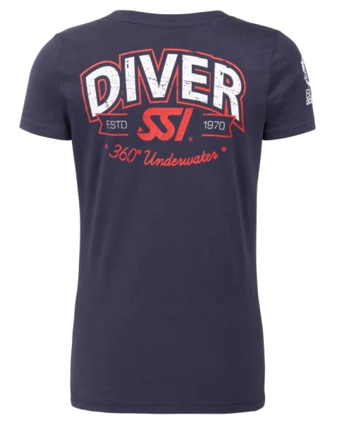 Dámske tričko T- ROUND NECK DIVER