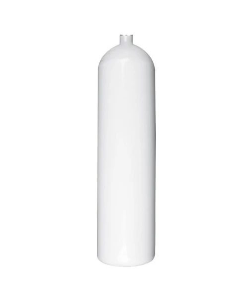 Fľaša oceľová 8l 300 Bar (rovné dno)
