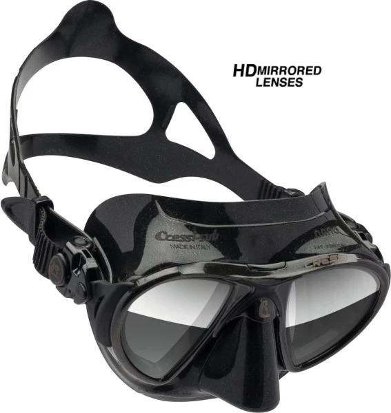Zrkadlová Maska na freediving a spearfishing NANO HD LENS