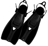 Remienkové šnorchlovacie plutvy DUO TRAVEL