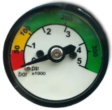 Tlakomer PONY BOTTLE GAUGE 350 Bar