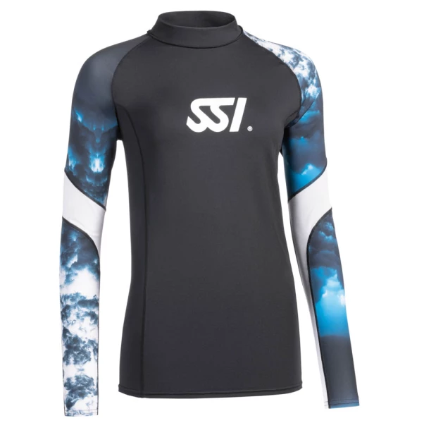 Dámske tričko RASH GUARD VOĽNÝ DLHÝ RUKÁV SSI