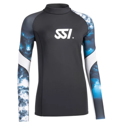 Dámske tričko RASH GUARD VOĽNÝ DLHÝ RUKÁV SSI