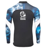 Pánske tričko RASH GUARD VOĽNÝ DLHÝ RUKÁV