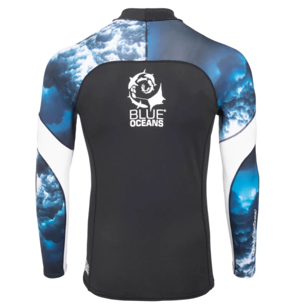 Pánske tričko RASH GUARD VOĽNÝ DLHÝ RUKÁV