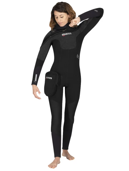Polosuchý neoprénový oblek PRO THERM 8/7 mm She Dives