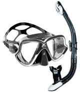 Potápačský set X-VISION MID 2.0 pre užšiu tvár + ERGO DRY