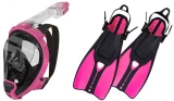 Šnorchlovací set OCEAN REEF ARIA QR + DUO TRAVEL