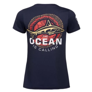 Dámske tričko T-SHIRT ROUND NECK OCEAN IS CALLING WOMEN