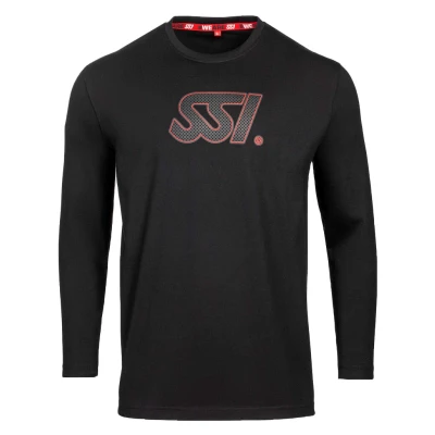 Pánske tričko LONGSLEEVE ROUND NECK SSI LOGO MEN