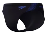 Pánske plavky - HYPERBOOM SPL 7CM BRF - čierna/modrá