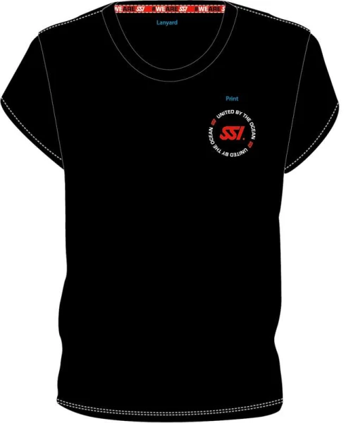 Dámske tričko ROUND-NECK SHIRT FREEDIVER WOMEN