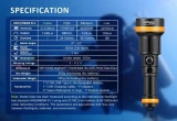 Potápačská baterka ZD710 MK2