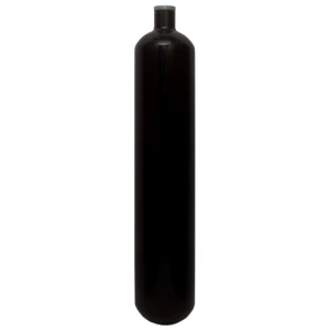 Fľaša oceľová 3l 300 Bar - čierna