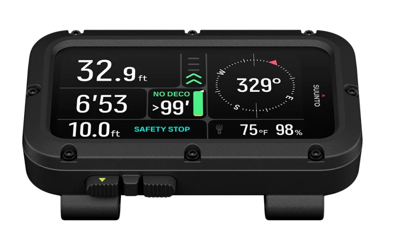 Potápačský počítač diving Suunto NAUTIC Bungee Cord + sonda Tank Pod Multi