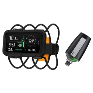 Potápačský počítač diving Suunto NAUTIC Bungee Cord + sonda Tank Pod Multi