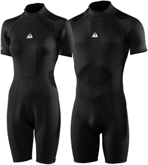 Krátky neoprénový oblek  W20 Shorty 2.5mm Dámsky