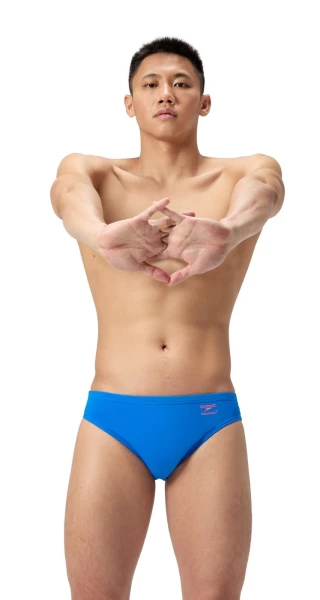 Pánske plavky - ML SOLID BRIEF - svetlá modrá