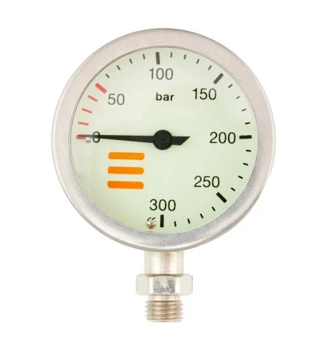 Tlakomer Tecline Nikel 300 bar (63 mm)